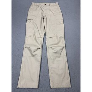Vertx Pants Mens 30x34 Beige Canvas Cargo Tactical Workwear Pockets Utility